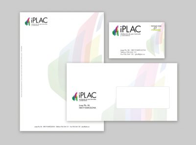 Disseny logo i papereria corporativa iPlac