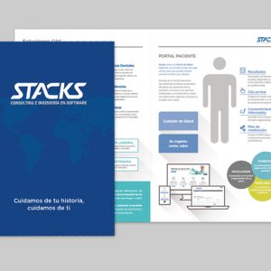 Maquetació Dossier Corporatiu Stacks