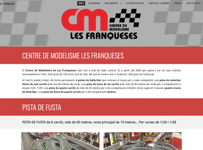 Web Centre Modelisme Les Franqueses